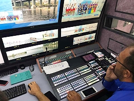 ACTAMEDYA provides live broadcast services for Balkan Rowing Championships.