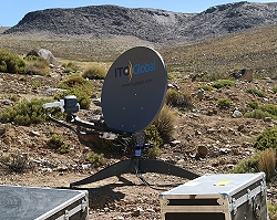 C-Com mobile antenna in southern Peru.