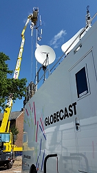 Globecast provides broadcast coverage of cycling to France Télévisions.