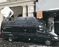 HD SNG truck for sale in UK.