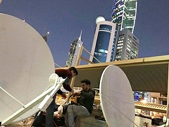 New TR provides SNG satellite transmission and production services in Kuwait.