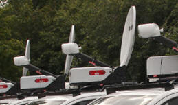 SIS LIVE provides 26 'ad hoc' SNG satellite uplink trucks for the UK election.