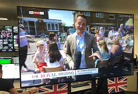 Sky News uses LiveU for Royal Wedding video coverage and transmission.