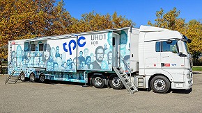 World's first all-IP Outside Broadcast (OB) truck from tpc.